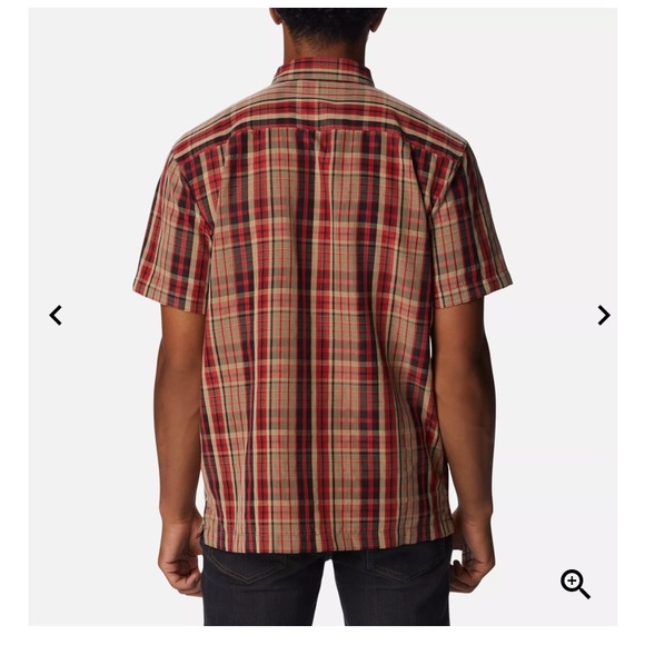 Columbia Lakeside Trail Button Down Short Sleeve Shirt size large - Picture 4 of 9
